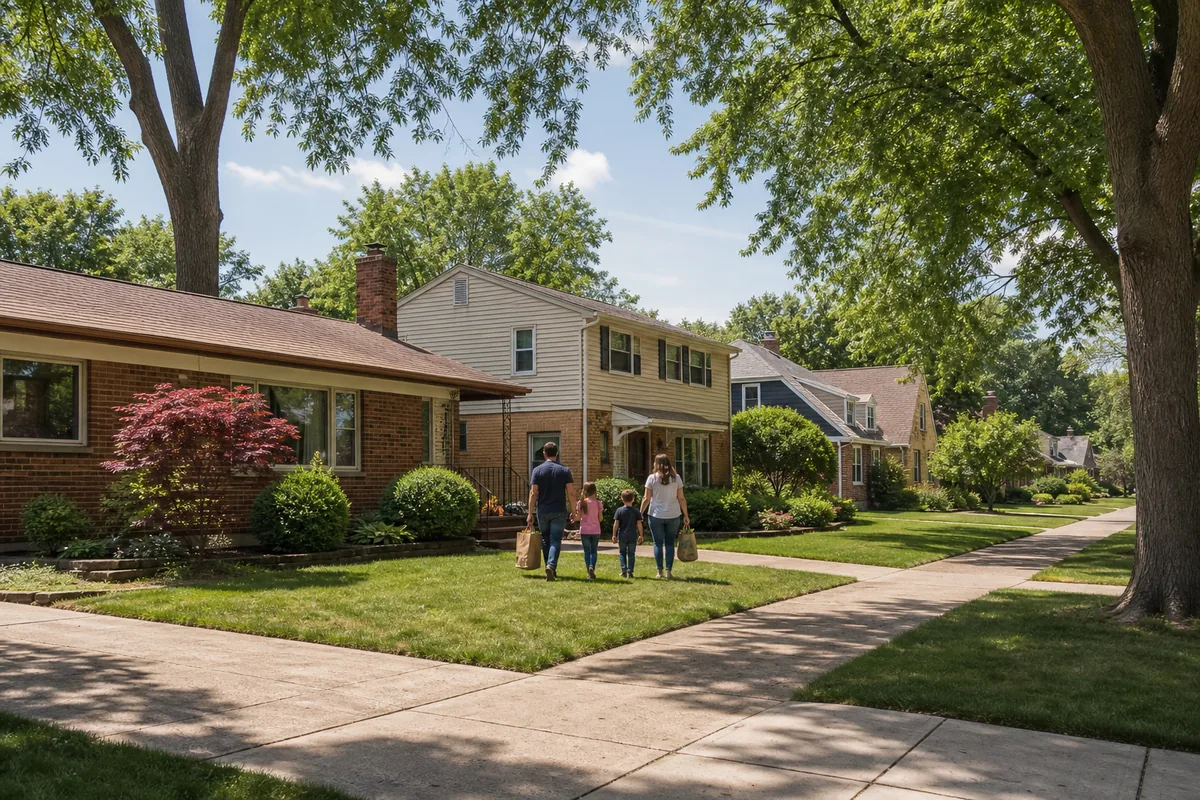 Hammond home prepared for carpet and upholstery cleaning across northwest indiana with a clear access path