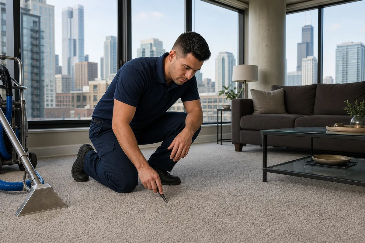 Hammond home prepared for looking for carpet cleaning near me in hammond with a clear access path