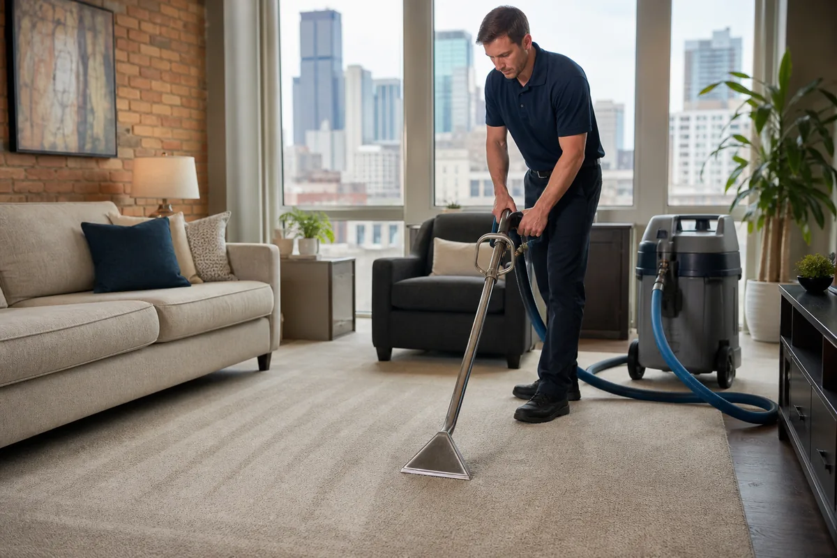 Finished a practical hammond carpet cleaning prep list area in a Hammond home