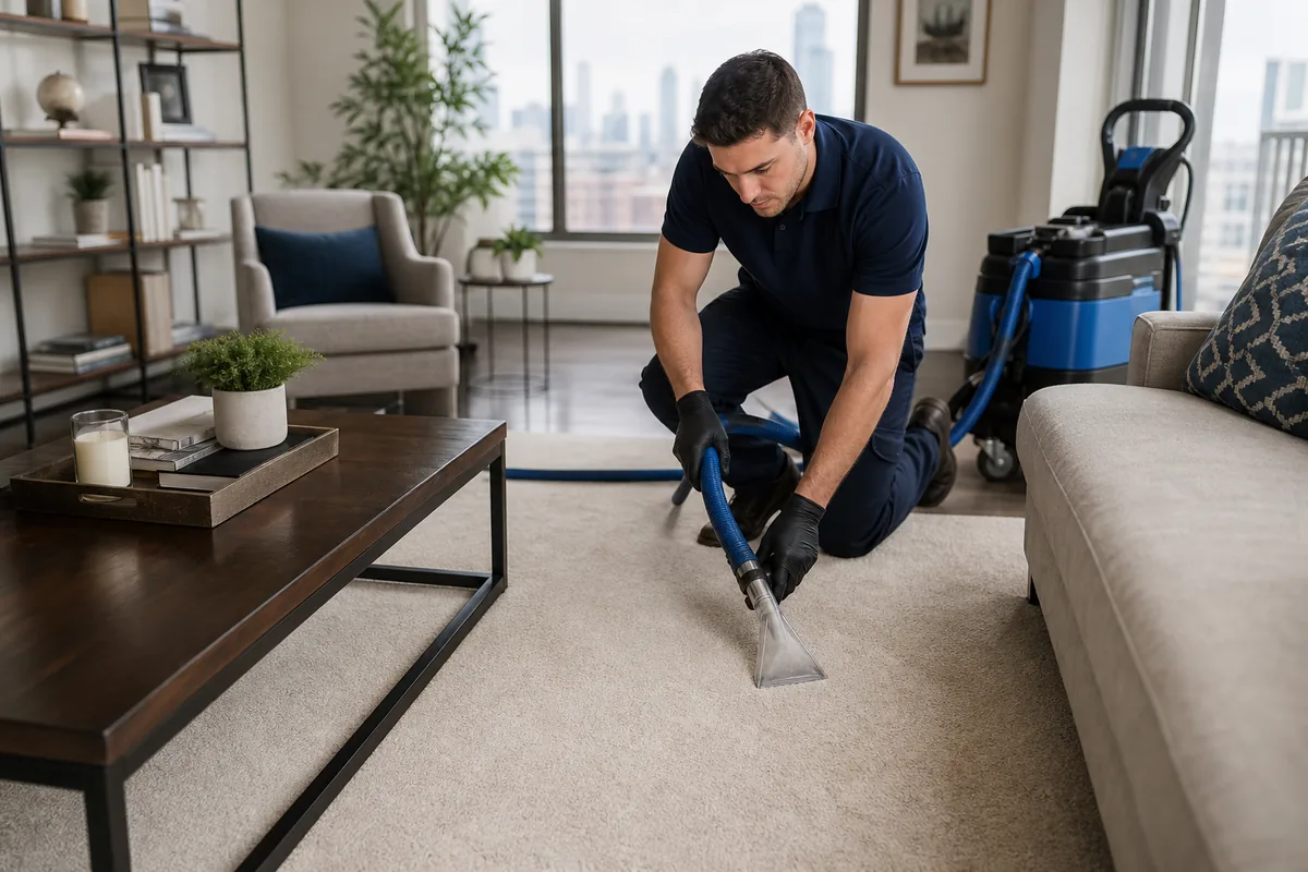 Finished how to handle coffee stains on light carpet area in a Hammond home