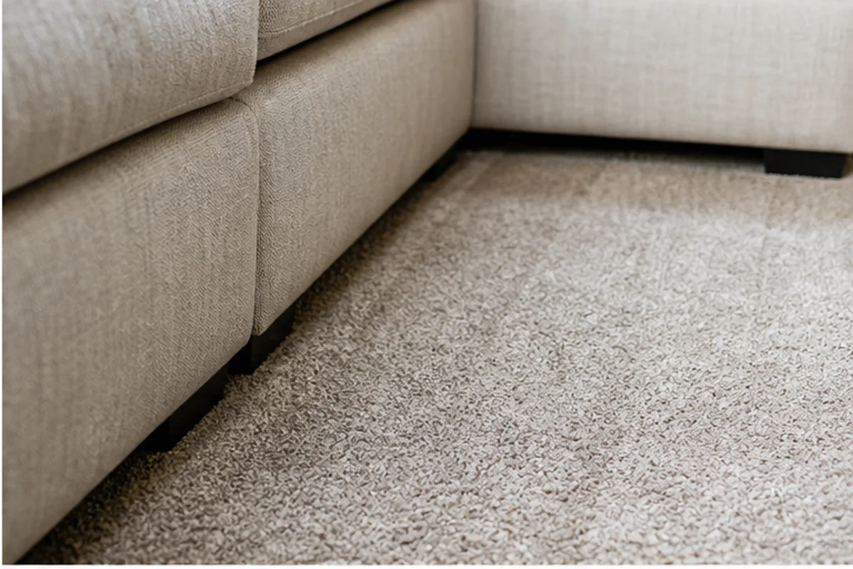 Close professional detail of pet odor removal assessment in a Crown Point home