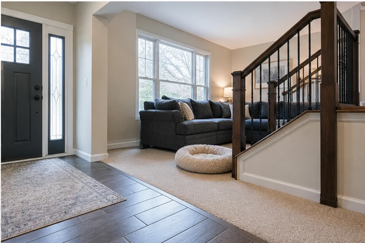 Finished pet odor removal in highland, indiana area in a Highland home
