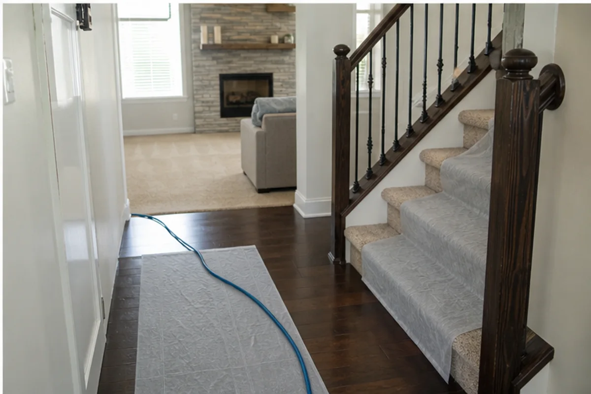 Finished pet odor removal in munster, indiana area in a Munster home