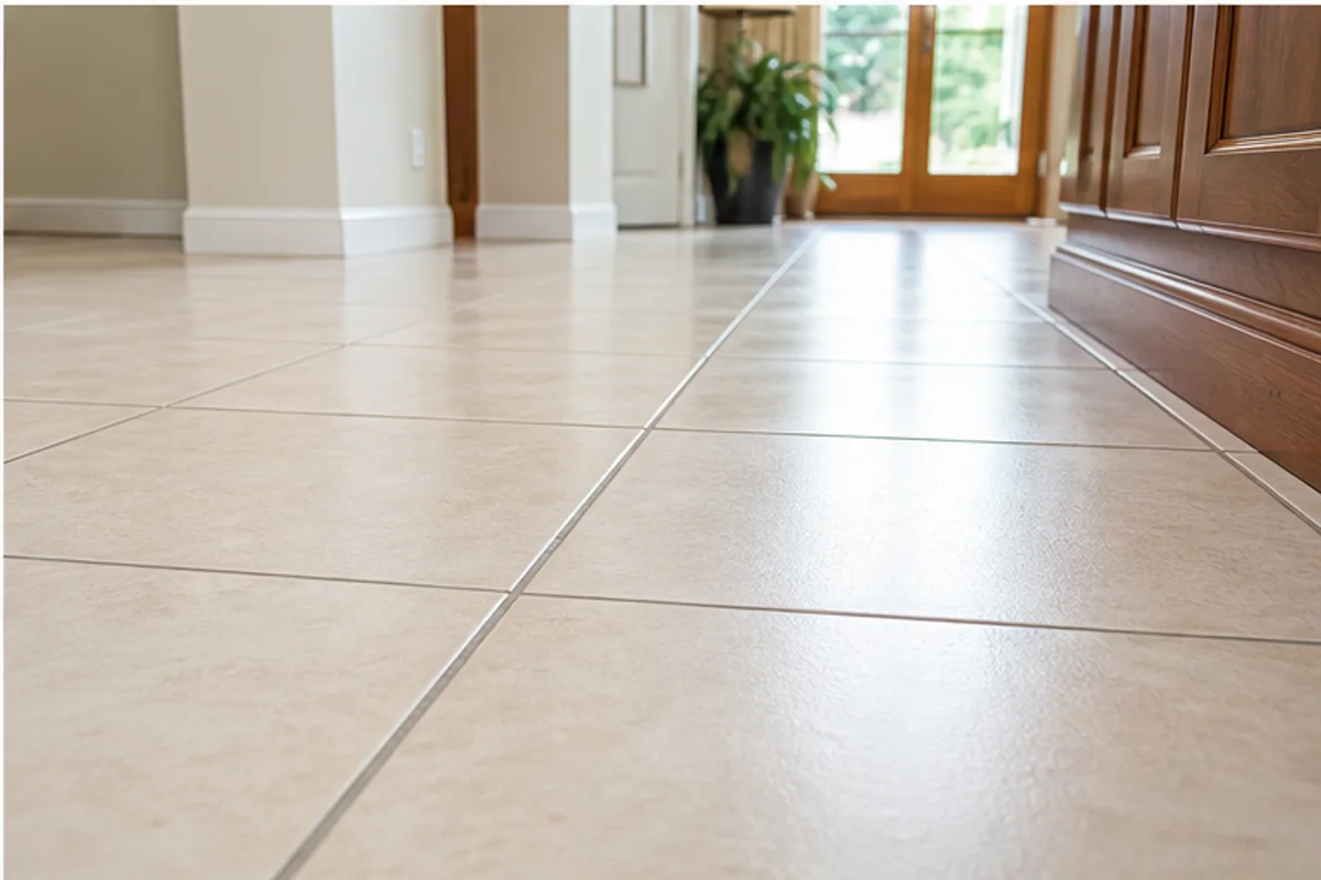 Finished tile & grout cleaning in munster, indiana area in a Munster home