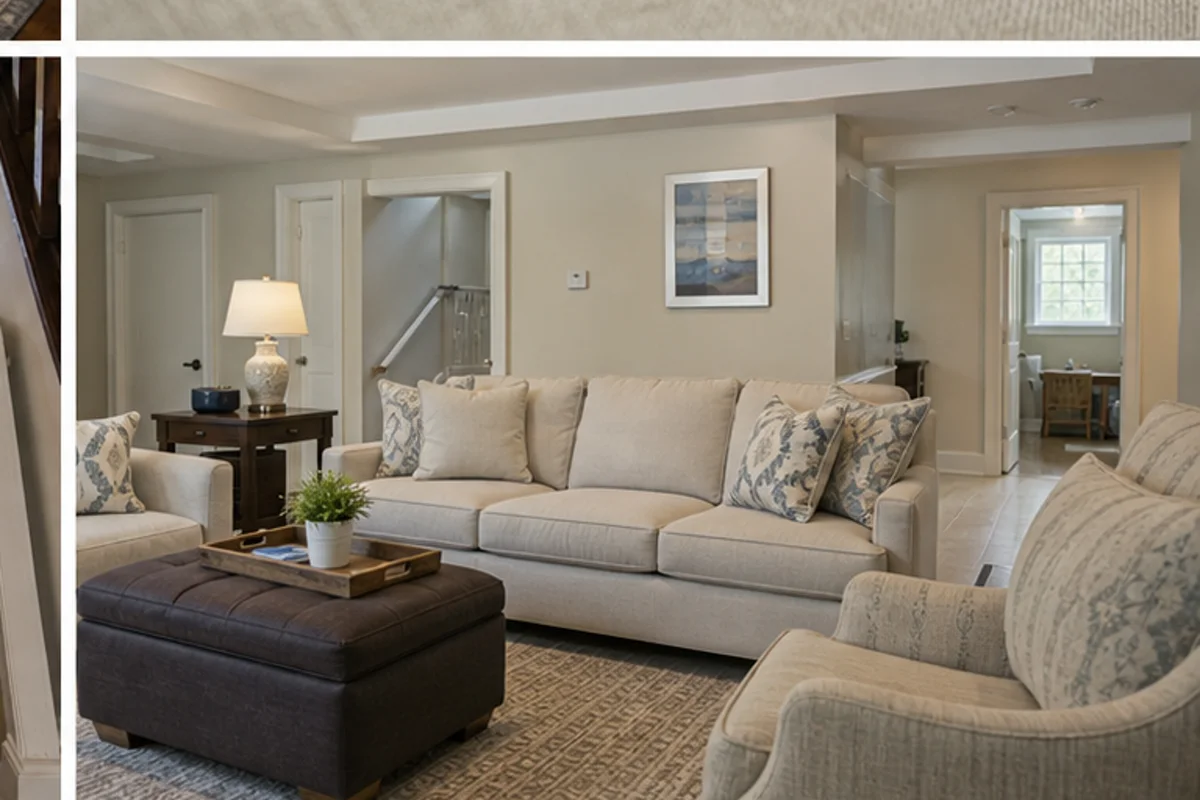 Finished upholstery cleaning in hammond, indiana area in a Hammond home